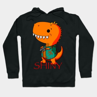 Shiny Wash Dino Hoodie